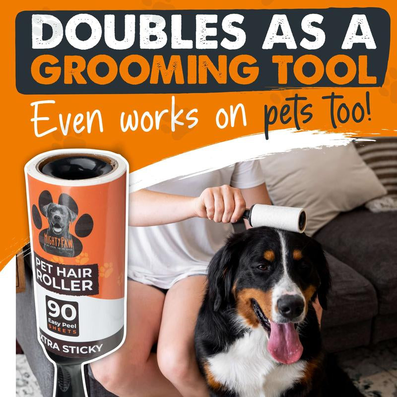 Mighty Paw Pet Hair Roller with 360 Cleaning Power